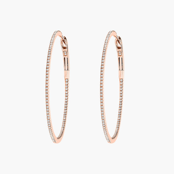 Créoles Elégante Graphique Petit Modèle