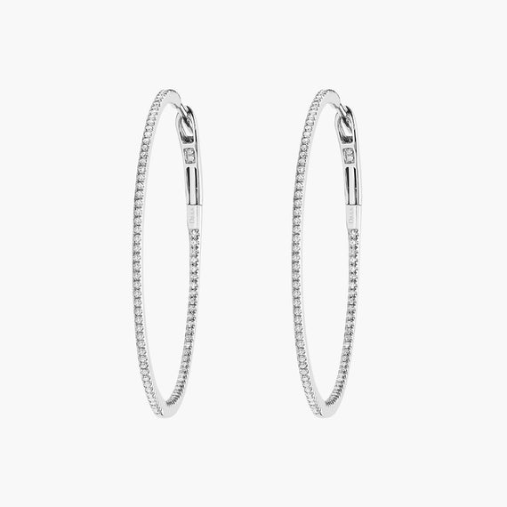 Créoles Elégante Graphique Petit Modèle