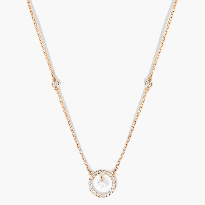 Small Tassel Circle Necklace