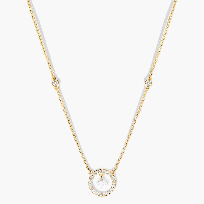 Small Tassel Circle Necklace