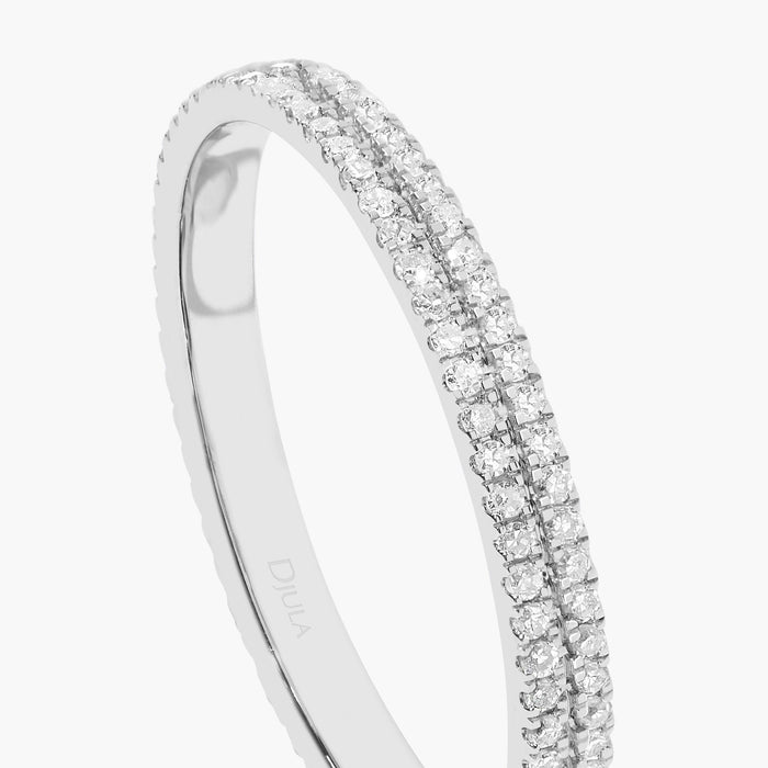 Bague double anneau Union