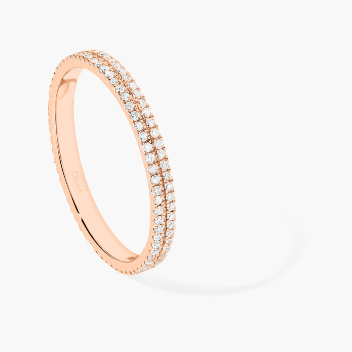 Bague double anneau Union