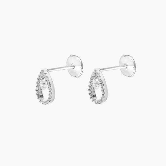 Small Tassel Pear Earrings