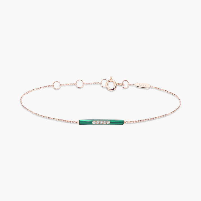 Emerald Enamel Bracelet