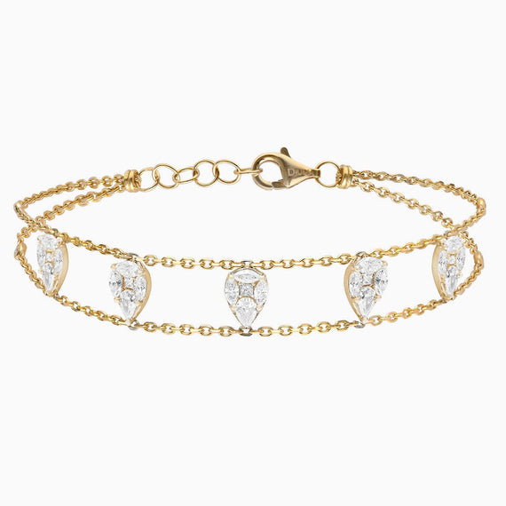 Bracelet Éclat 5 pampilles