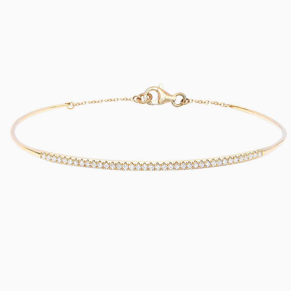 Pave diamond Bangle