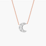 Magic Touch moon necklace