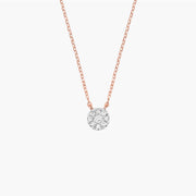 Magic Touch target chain necklace