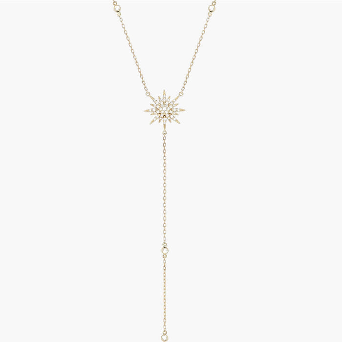 Soleil lariat necklace