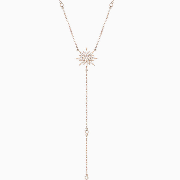 Soleil lariat necklace