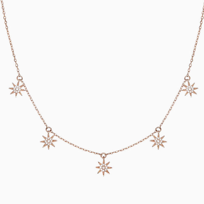 Soleil small tassels necklace