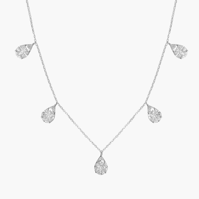 Choker Éclat 5 poires