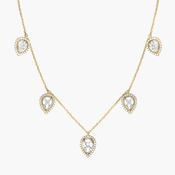 Choker Éclat 5 pampilles