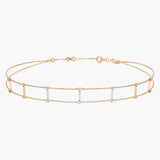 Double line bar choker