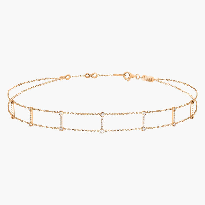 Double line bar choker