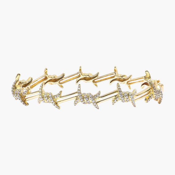 Jonc Barbelé semi-pavé petit modèle