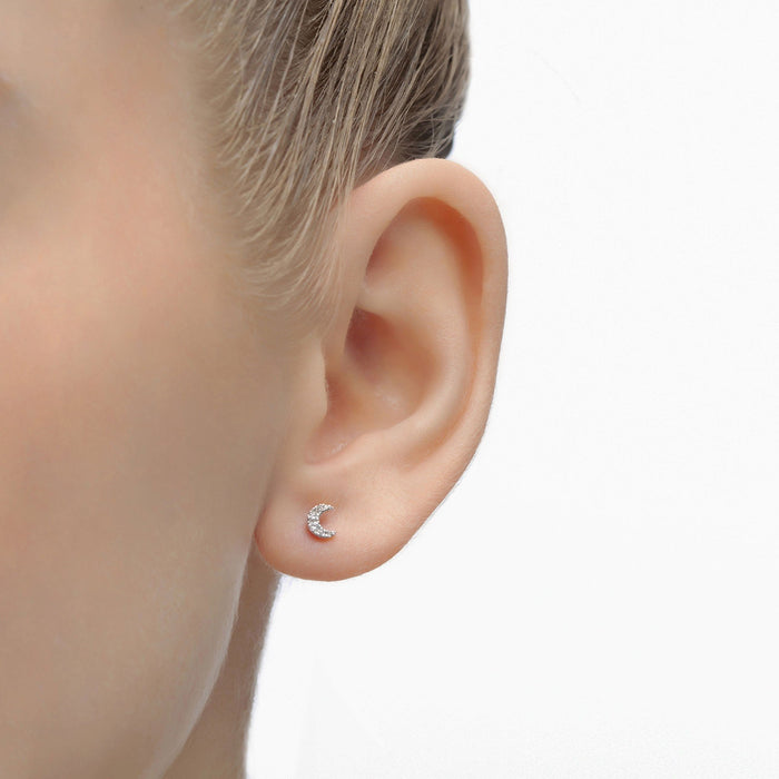 Magic Touch moon earrings