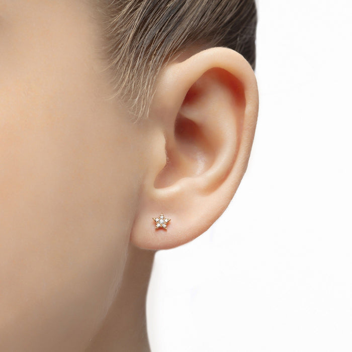 Boucles d'oreilles Magic Touch étoile