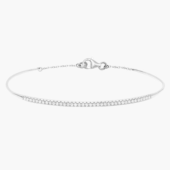 Pave diamond Bangle