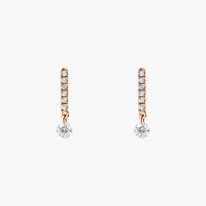 Boucles d’Oreilles Barre Petite Pampille
