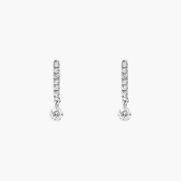 Boucles d’Oreilles Barre Petite Pampille