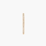 Bar Single Diamond Earring