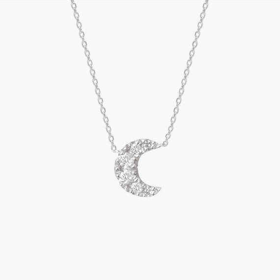 Magic Touch moon necklace