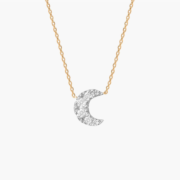 Magic Touch moon necklace