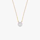 Magic Touch target chain necklace