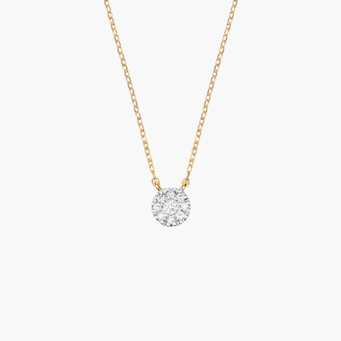 Magic Touch target chain necklace