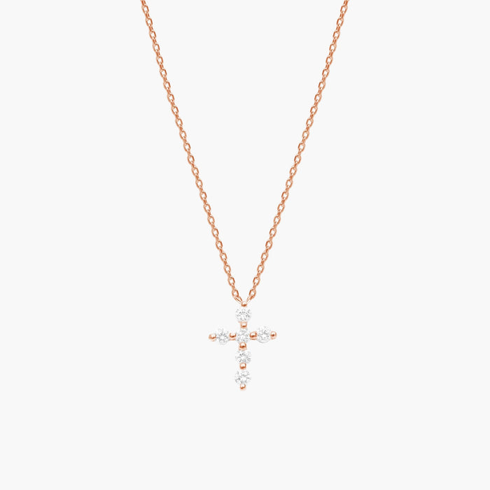 Magic Touch big cross necklace