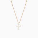 Magic Touch big cross necklace