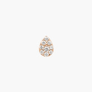 Pear bar piercing