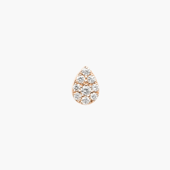 Pear bar piercing