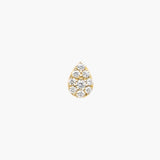 Pear bar piercing