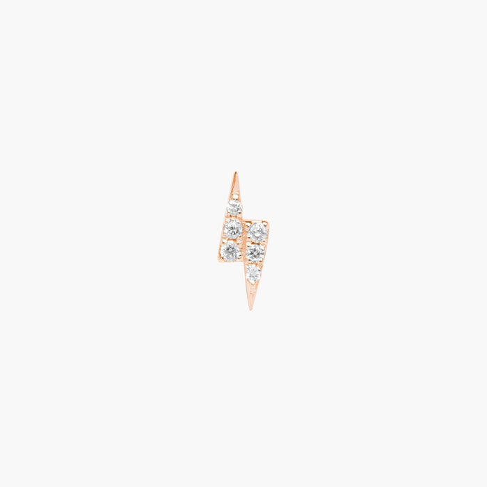 Piercing éclair pavé