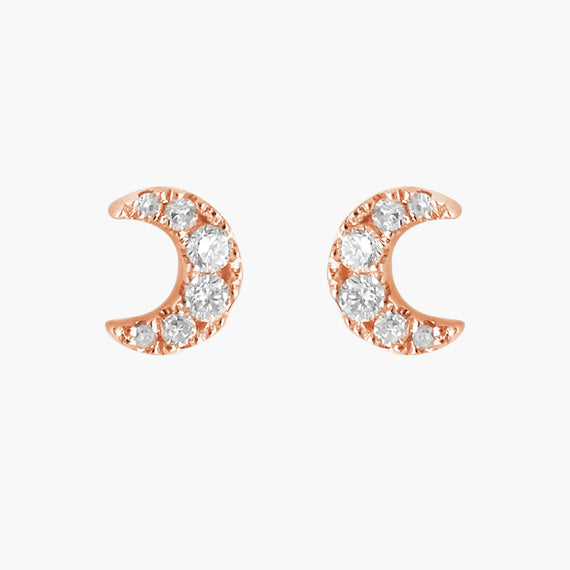 Boucles d'oreilles Magic Touch lune