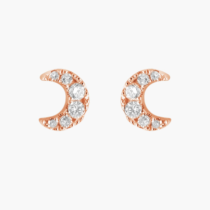 Magic Touch moon earrings