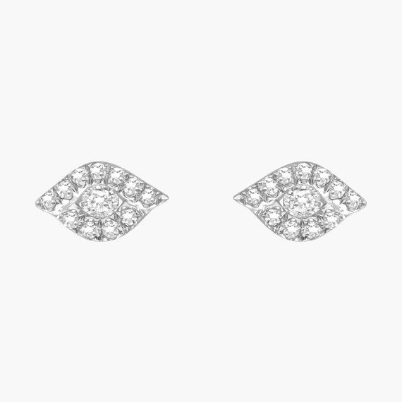 Magic Touch eye earrings