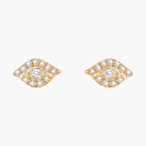 Magic Touch eye earrings