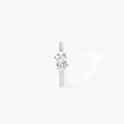 Mini Piercing Créole Multi  Diamants 8mm