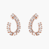 Boucles d’Oreilles Beverly Hills Baguette Diamant