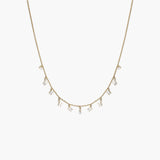 Collier 11 Baguette Diamants