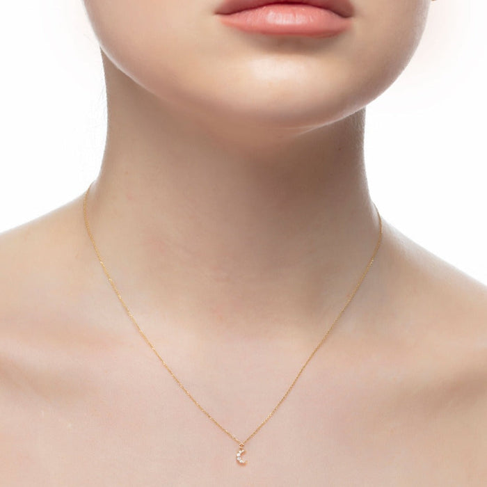 Collier Magic Touch lune