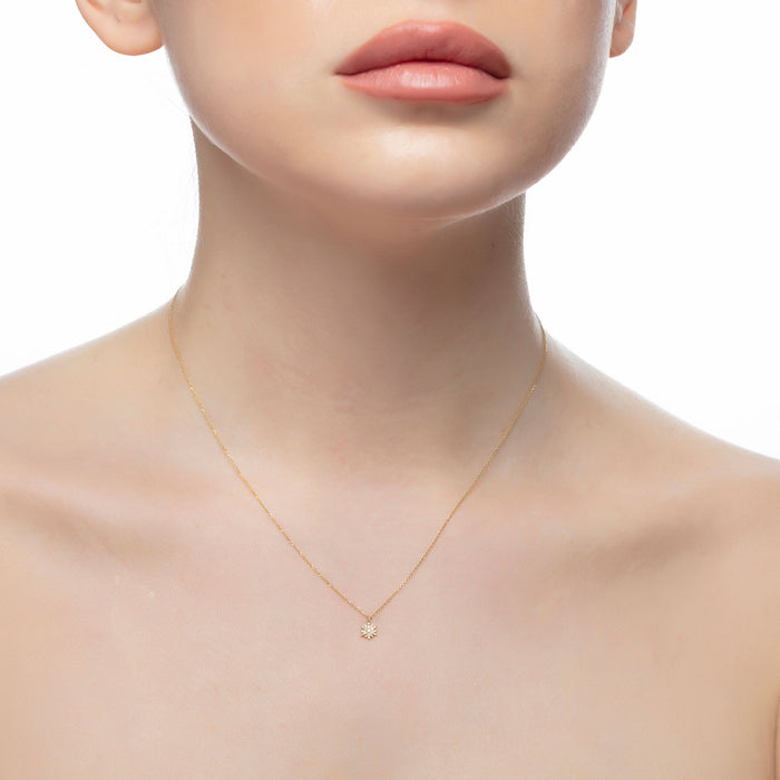 Magic Touch sun necklace