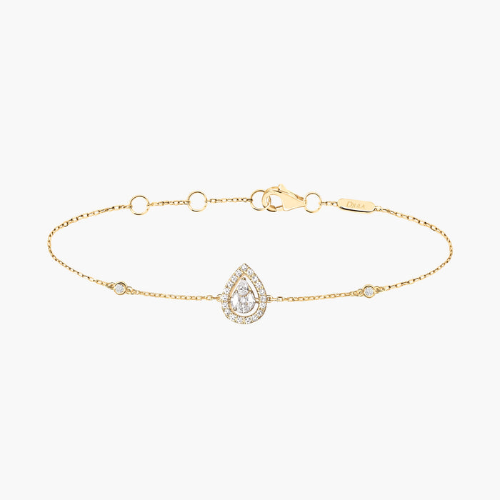Bracelet Union Poire Diamants