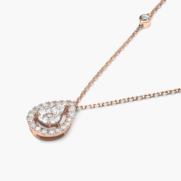 Collier Poire Union Diamants