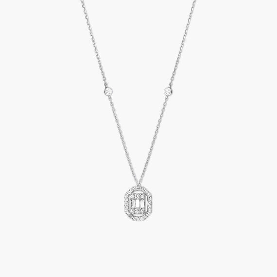Collier Baguette Carré Union Diamants